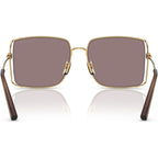 HC7174D, Shiny Gold/Mauve Lenses