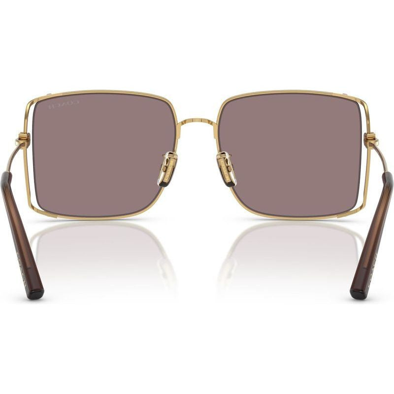 HC7174D, Shiny Gold/Mauve Lenses