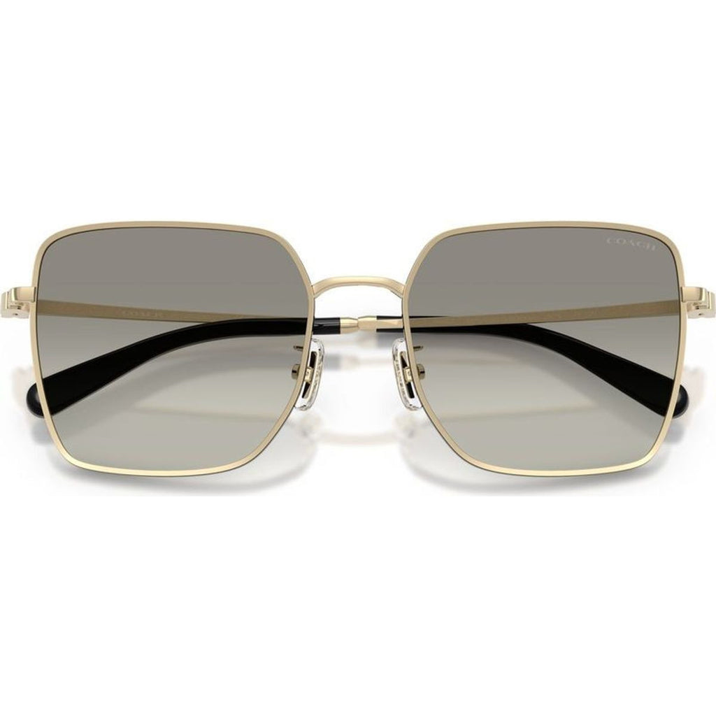 HC7184D, Shiny Light Gold and Black/Grey Gradient Lenses