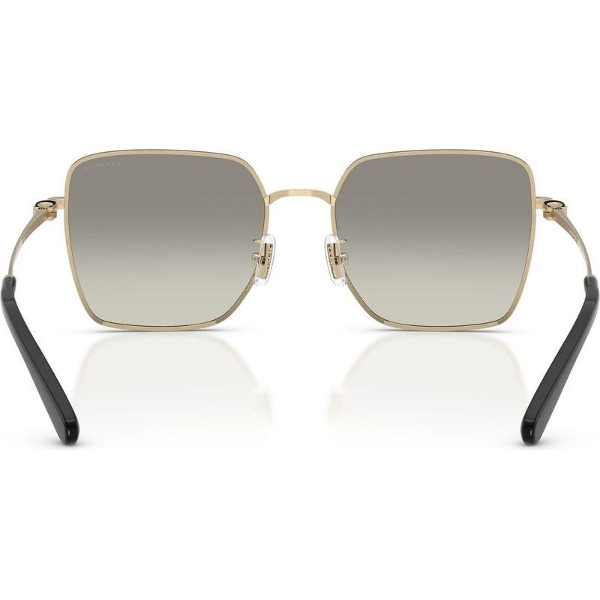 HC7184D, Shiny Light Gold and Black/Grey Gradient Lenses