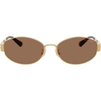 HC7192D, Shiny Gold/Dark Brown Lenses