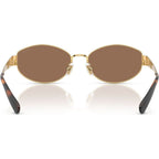 HC7192D, Shiny Gold/Dark Brown Lenses