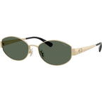 HC7192D, Shiny Light Gold/Dark Green Lenses