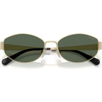 HC7192D, Shiny Light Gold/Dark Green Lenses