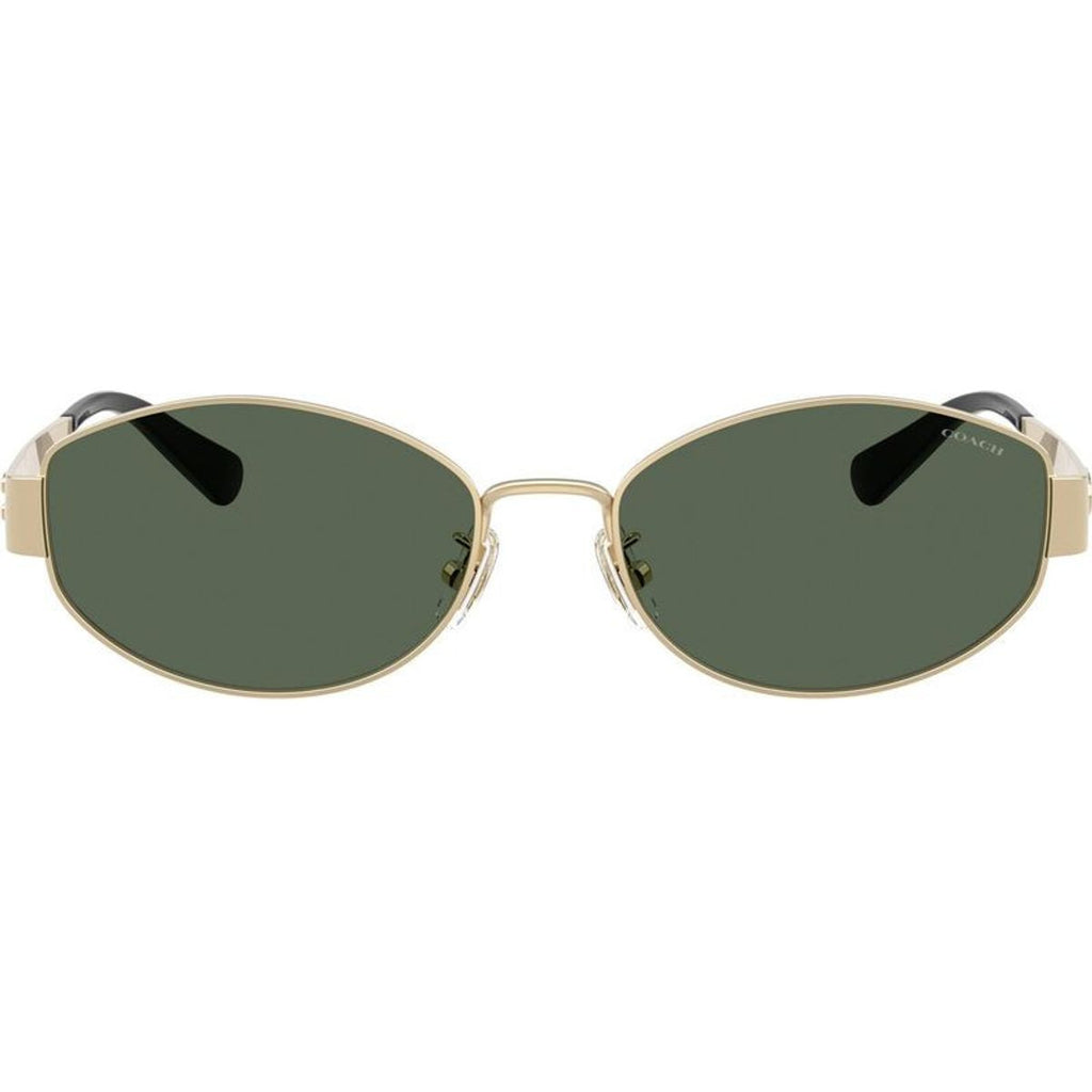 HC7192D, Shiny Light Gold/Dark Green Lenses