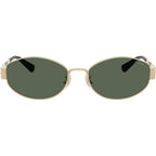 HC7192D, Shiny Light Gold/Dark Green Lenses