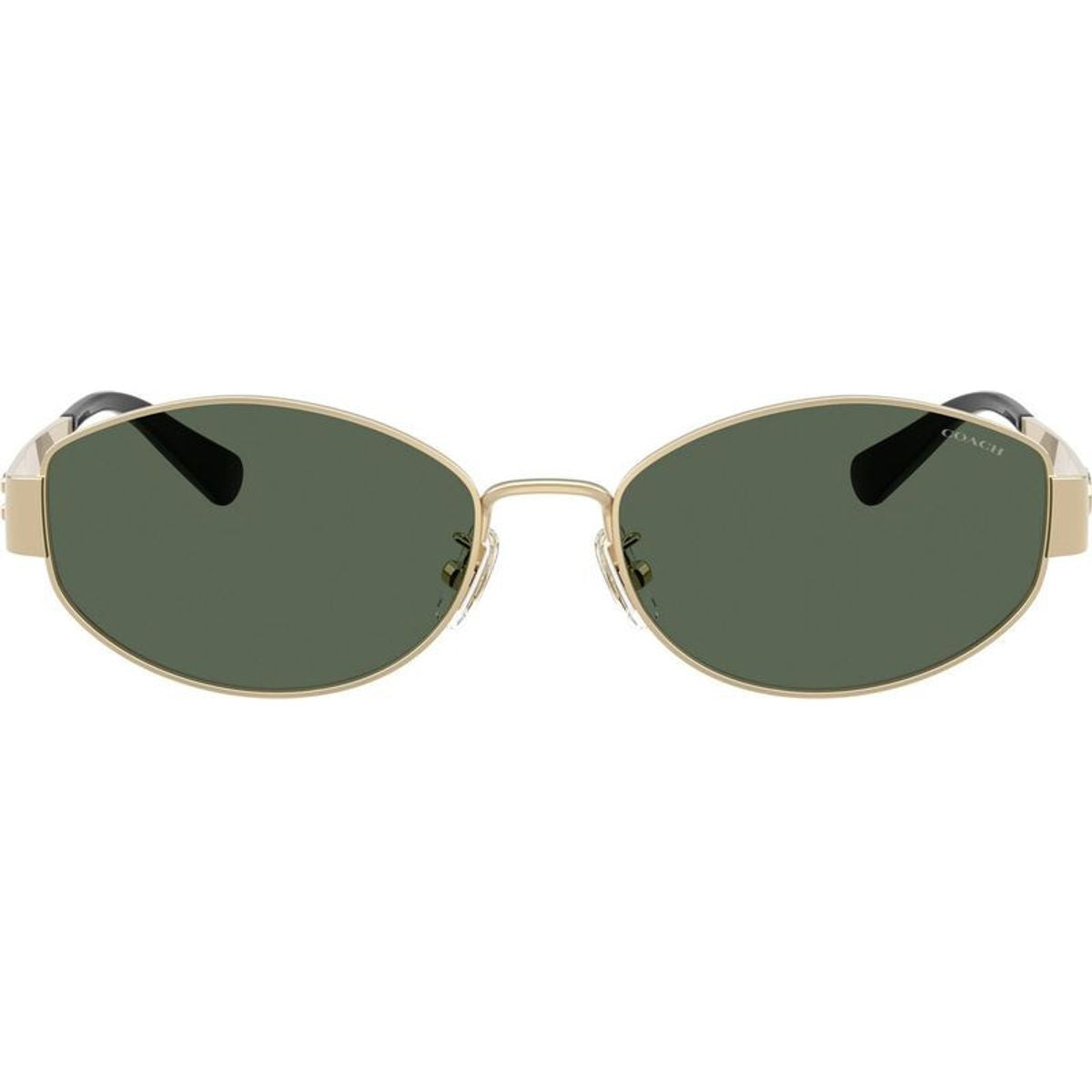 HC7192D, Shiny Light Gold/Dark Green Lenses