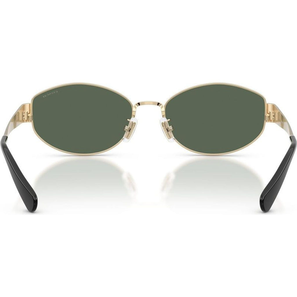 HC7192D, Shiny Light Gold/Dark Green Lenses