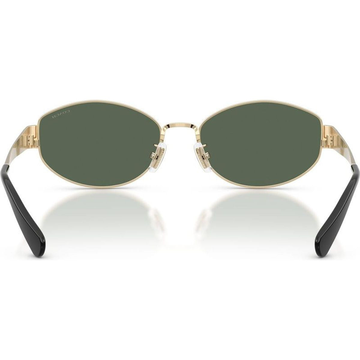 HC7192D, Shiny Light Gold/Dark Green Lenses