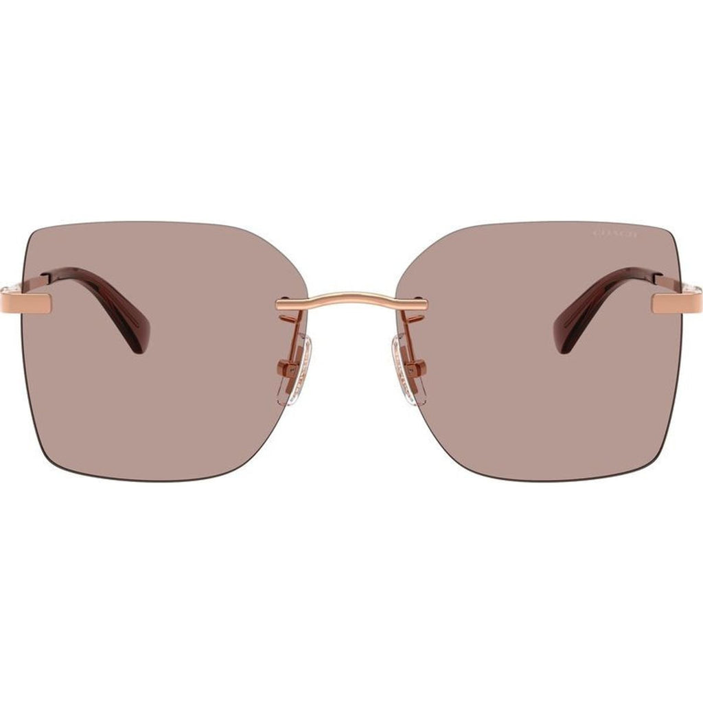 HC7193D, Shiny Rose Gold/Purple Lenses