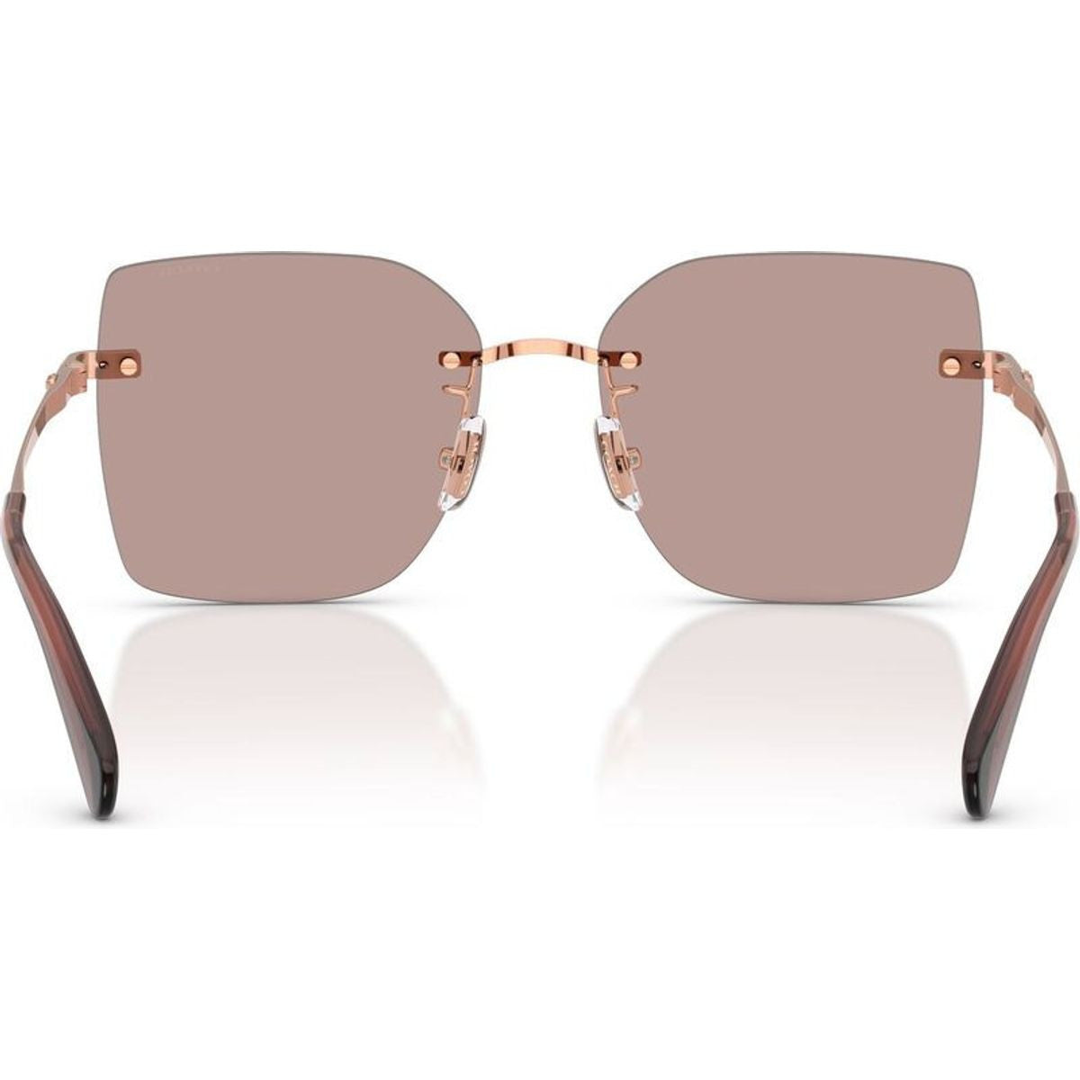 HC7193D, Shiny Rose Gold/Purple Lenses