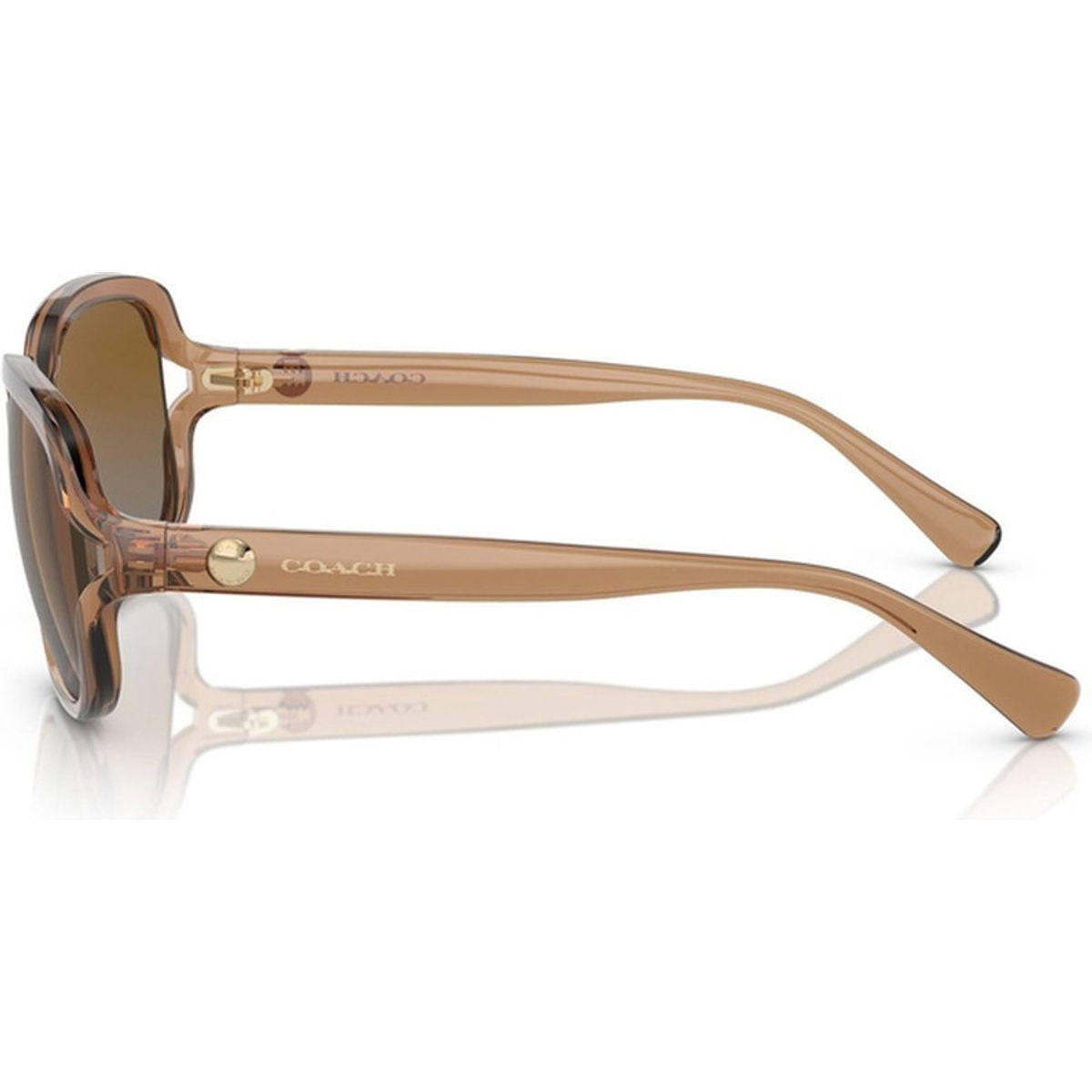HC8169, Transparent Brown/Brown Grey Gradient Polarised Lenses