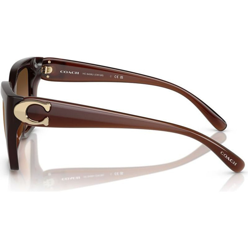 HC8408U, Milky Hazelnut/Brown Gradient Lenses
