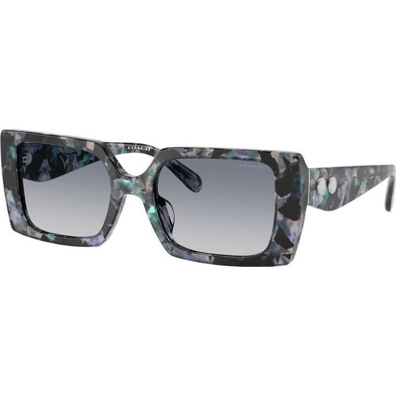 HC8409U, Blue Pearl Tortoise/Blue Purple Gradient Lenses