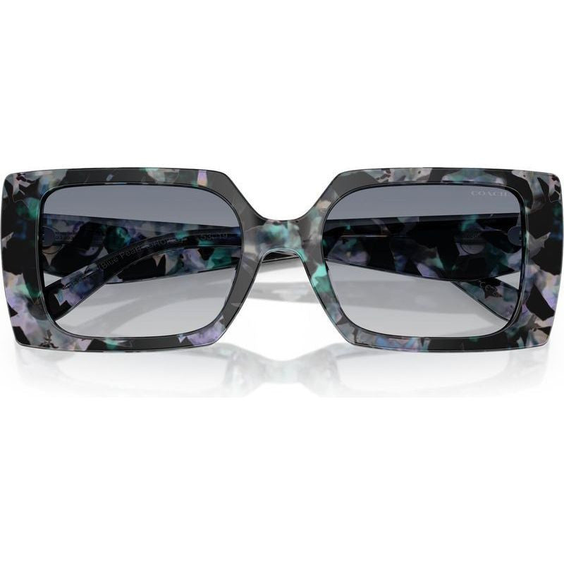 HC8409U, Blue Pearl Tortoise/Blue Purple Gradient Lenses