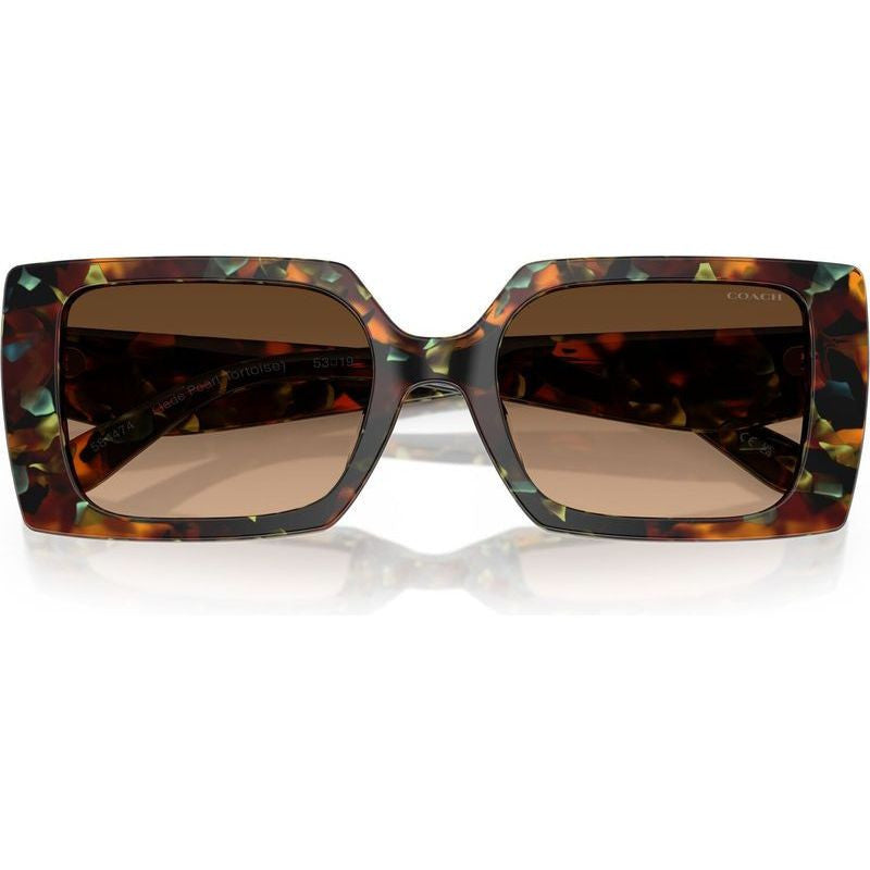 HC8409U, Jade Pearl Tortoise/Brown Gradient Lenses