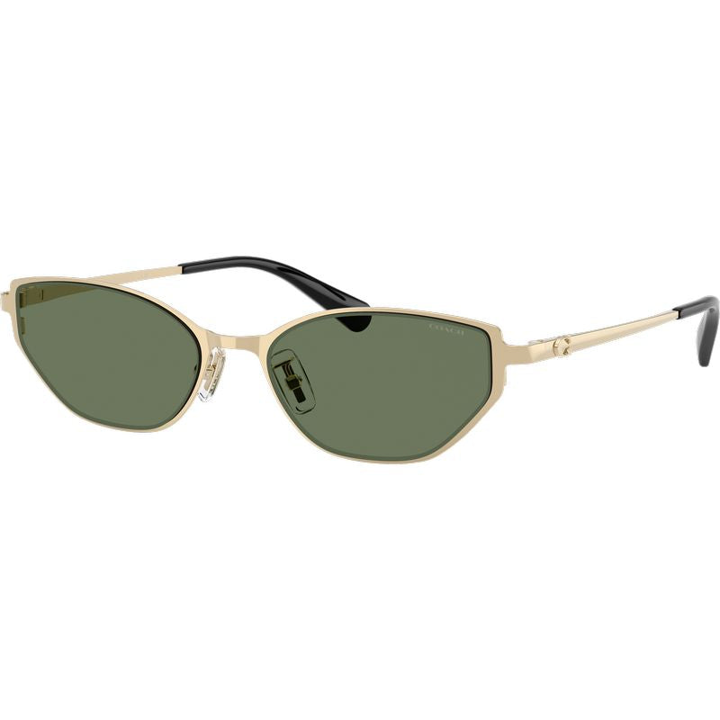 Coach HC7196D Shiny Light Gold Green Angle