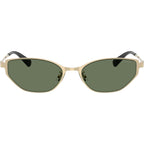 Coach HC7196D Shiny Light Gold Green Front