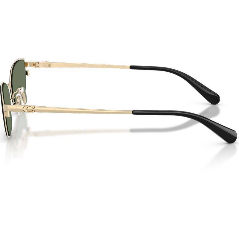 Coach HC7196D Shiny Light Gold Green Side