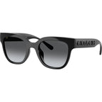 Coach HC8460U Black Grey Gradient Polarised Angle