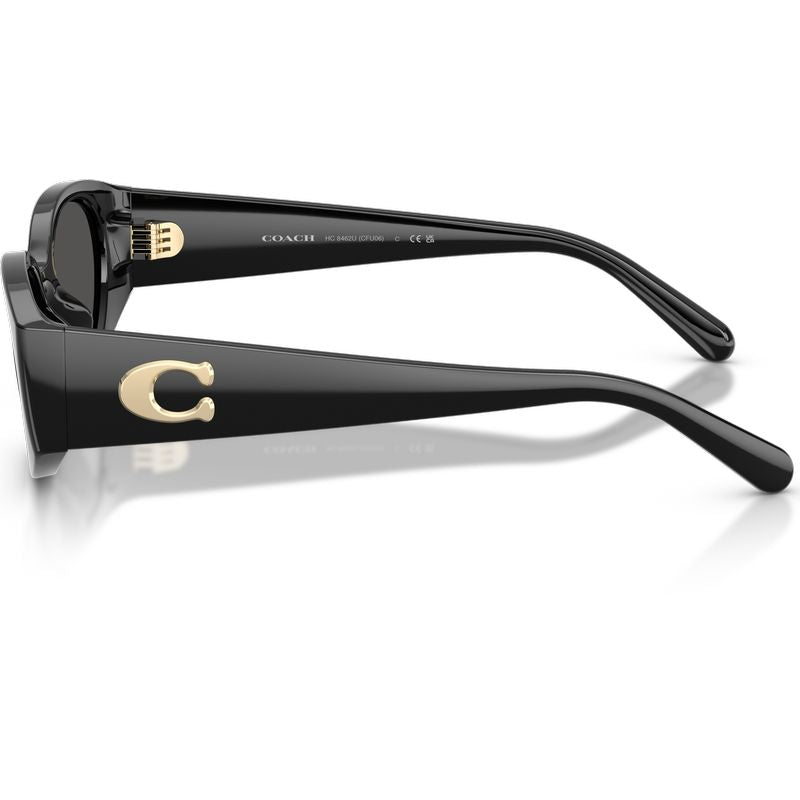 Coach HC8462U Black Grey Side