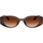 Coach HC8462U Dark Tortoise Brown Gradient Front