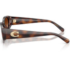 Coach HC8462U Dark Tortoise Brown Gradient Side