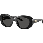 Coach HC8463U Black Grey Angle
