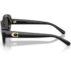 Coach HC8463U Black Grey Side