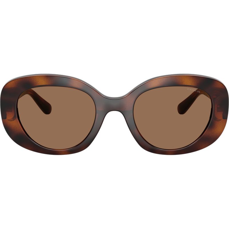 Coach HC8463U Dark Tortoise Brown Front