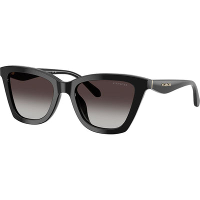 Coach HC8464U Black Grey Gradient Angle