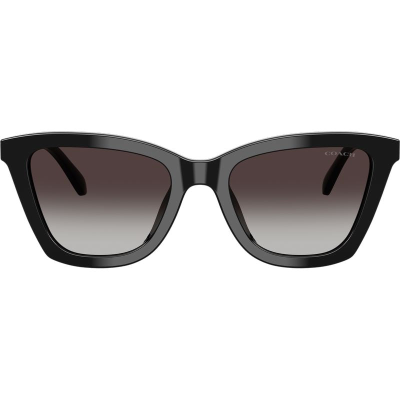 Coach HC8464U Black Grey Gradient Front