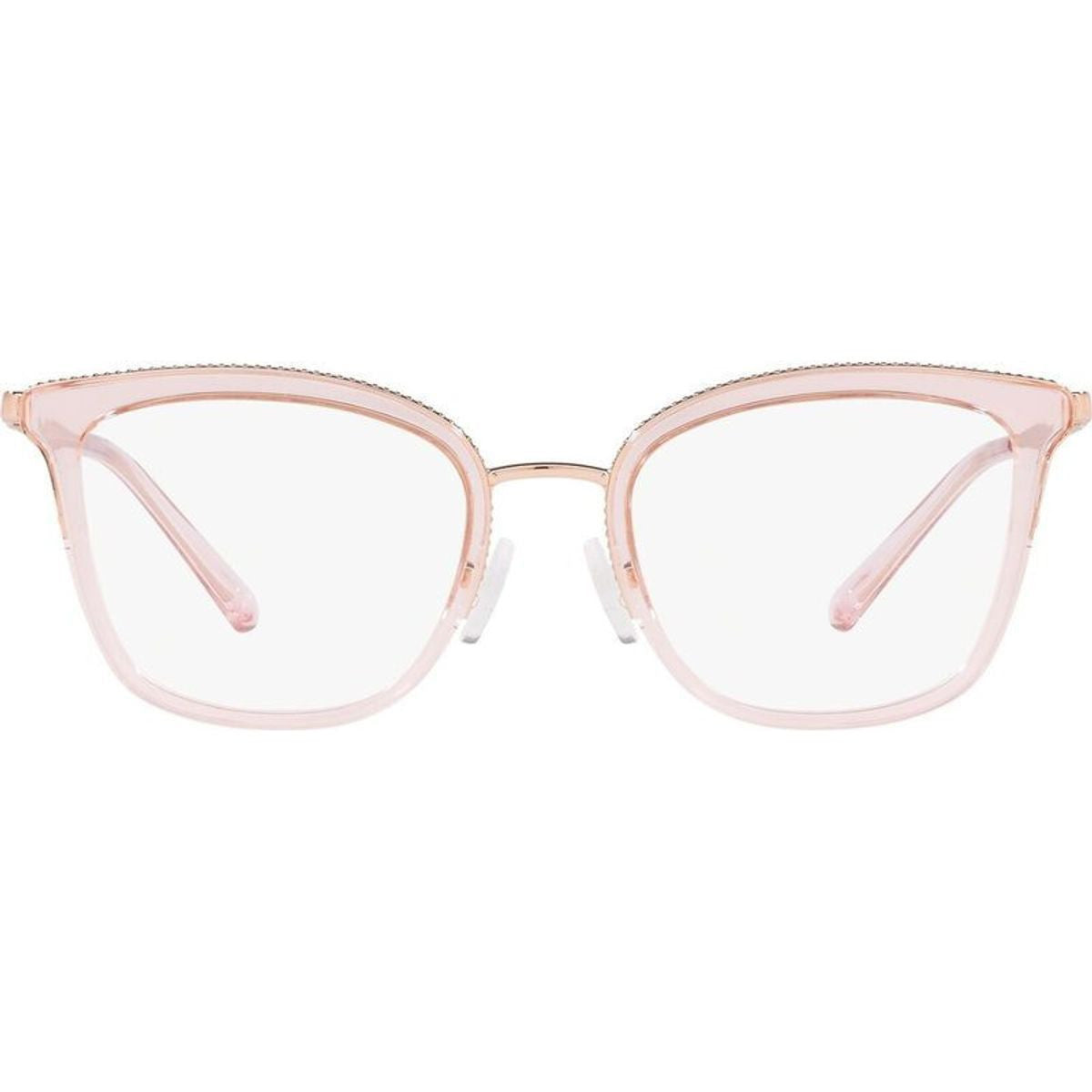 Coconut Grove MK3032, Rose Gold and Pink Transparent/Clear Lenses