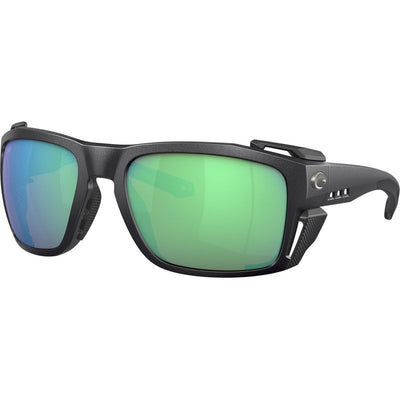 King Tide 8, Black Pearl/Green Mirror 580g Polarised Glass Lenses