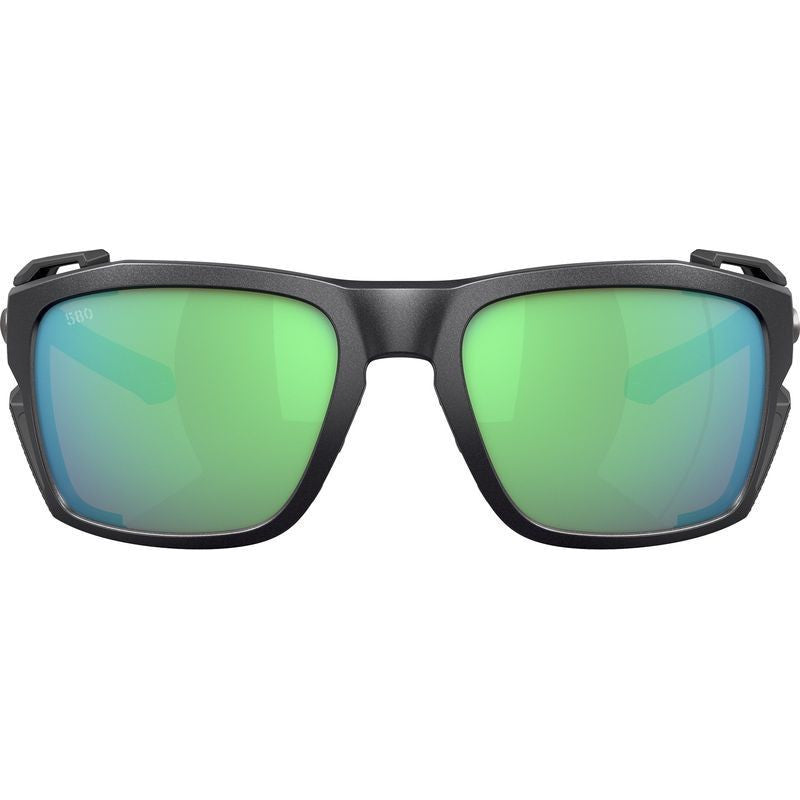 King Tide 8, Black Pearl/Green Mirror 580g Polarised Glass Lenses