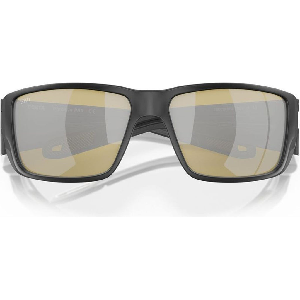 Blackfin Pro, Matte Black/Sunrise Silver Mirror 580g Polarised Glass Lenses