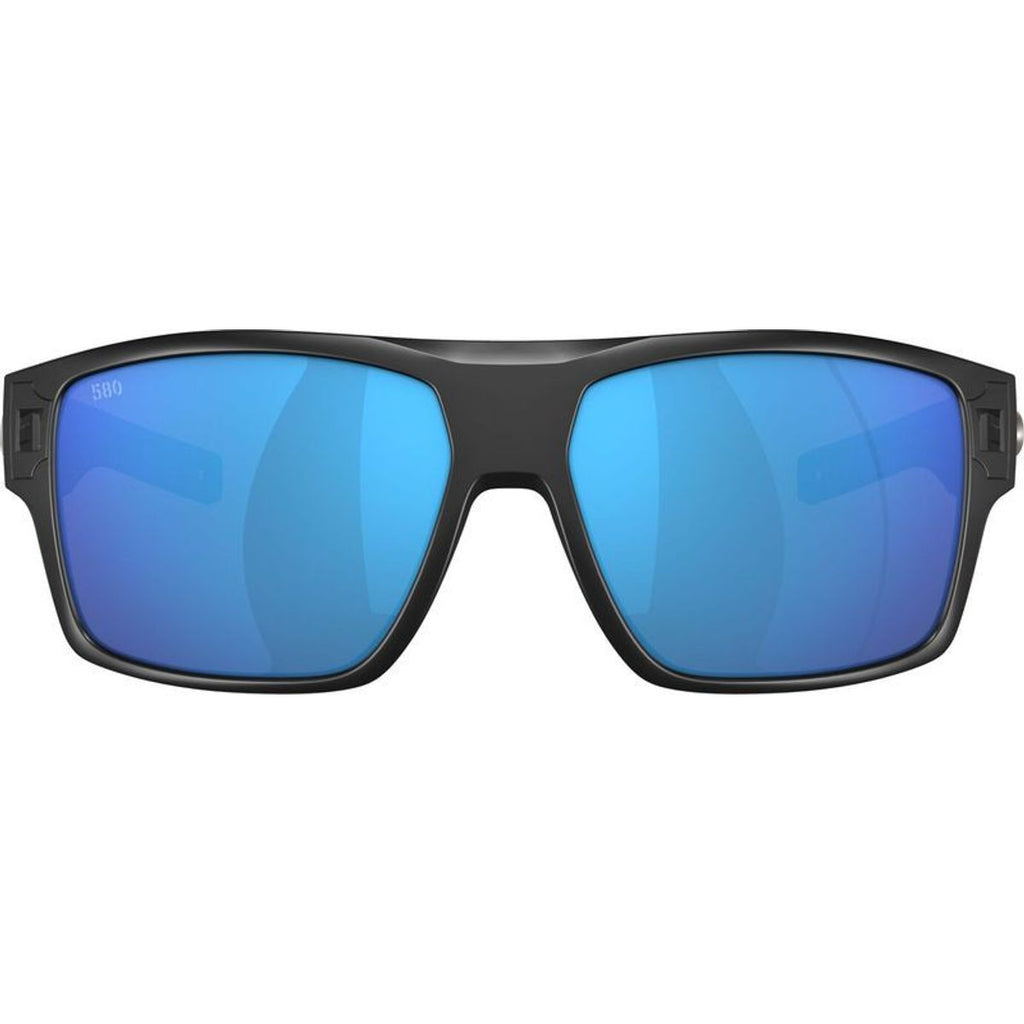 Diego, Matte Black/Blue Mirror 580g Polarised Glass Lenses