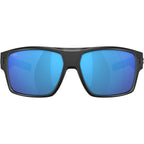 Diego, Matte Black/Blue Mirror 580g Polarised Glass Lenses