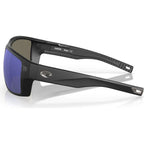 Diego, Matte Black/Blue Mirror 580g Polarised Glass Lenses