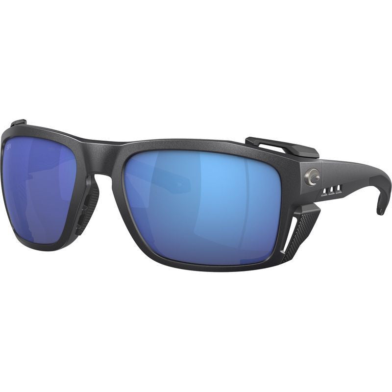King Tide 8, Black Pearl/Blue Mirror 580g Polarised Glass Lenses
