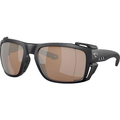 King Tide 8, Black Pearl/Copper Silver Mirror 580g Polarised Glass Lenses