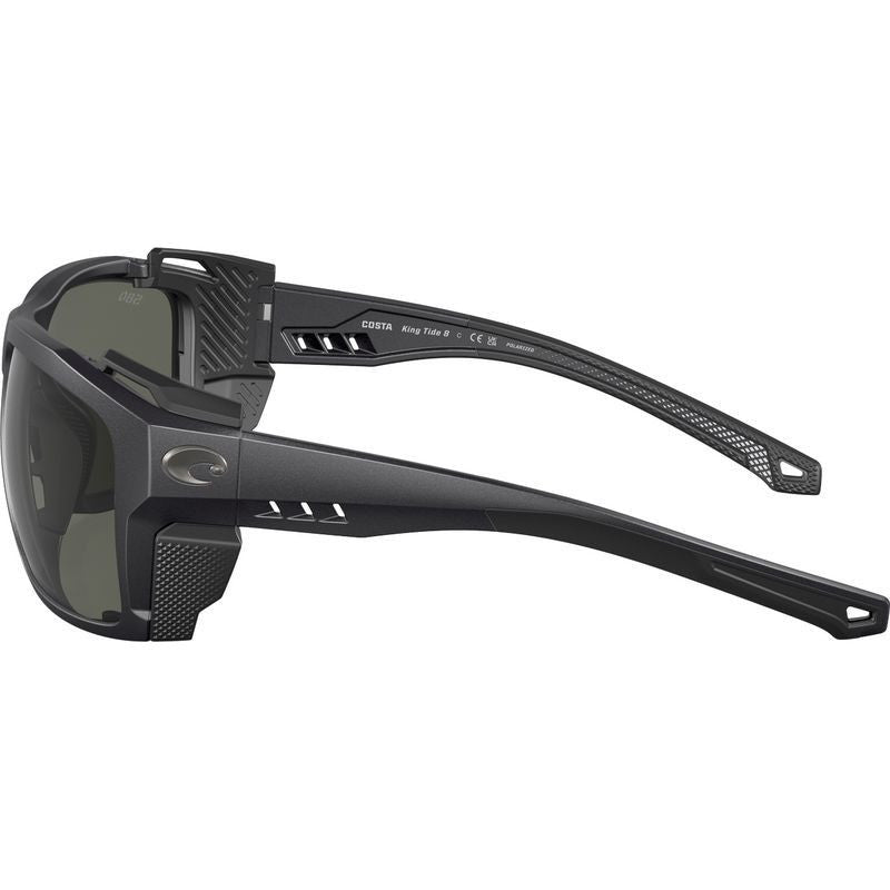 King Tide 8, Black Pearl/Grey 580g Polarised Glass Lenses
