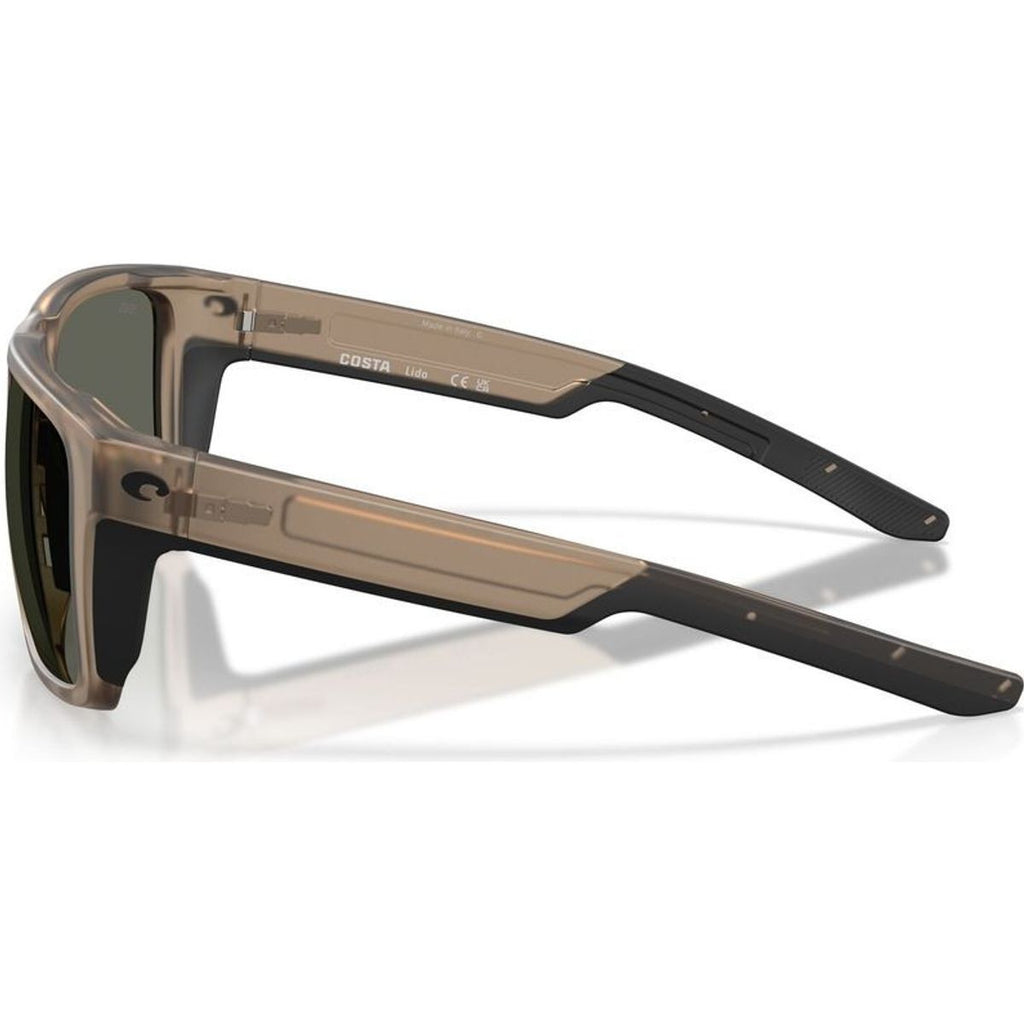 Lido, Matte Brown Smoke/Grey 580g Polarised Glass Lenses