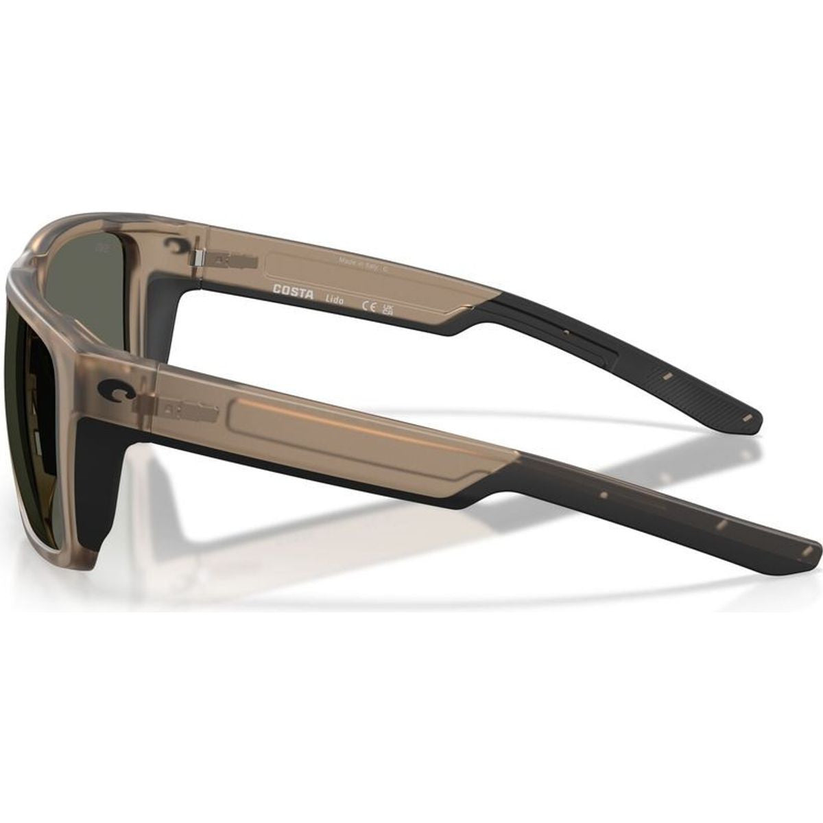 Lido, Matte Brown Smoke/Grey 580g Polarised Glass Lenses