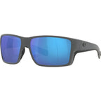 Reefton Pro, Matte Grey/Blue Mirror 580g Polarised Glass Lenses