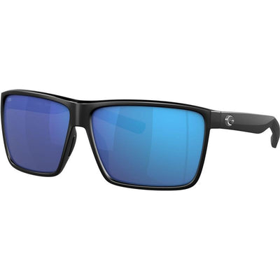Rincon, Matte Black/Blue Mirror 580g Polarised Glass Lenses