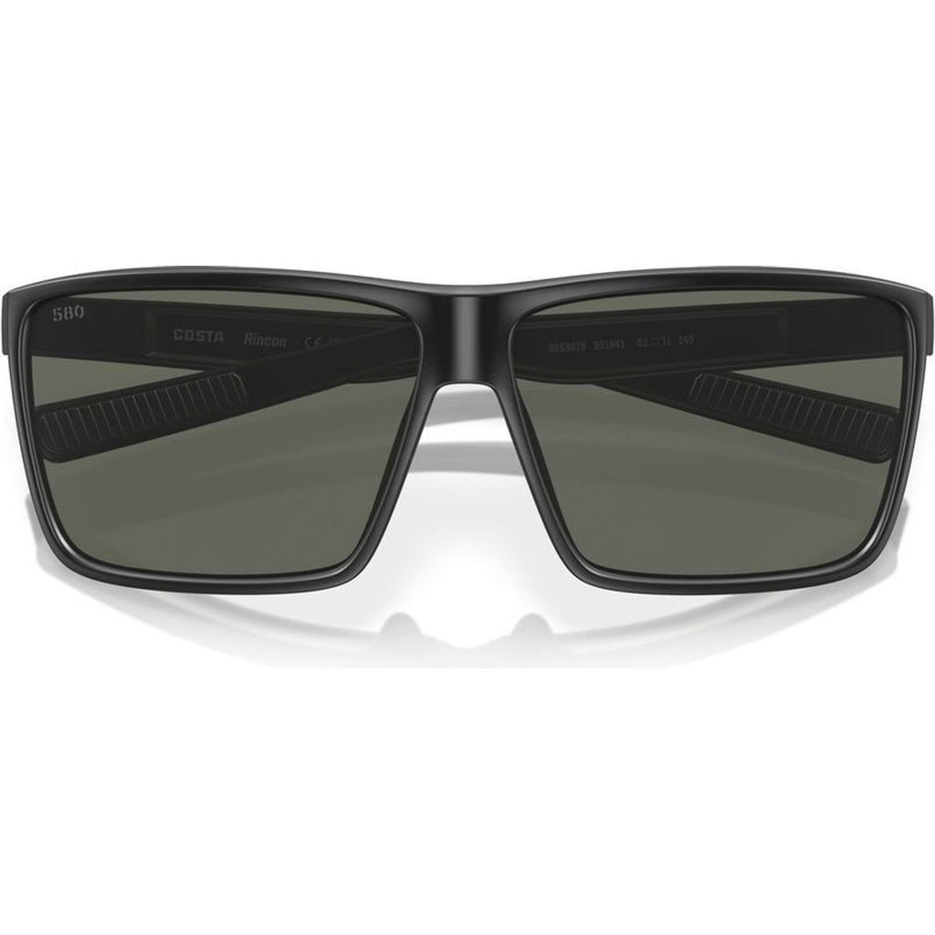 Rincon, Matte Black/Grey 580g Polarised Glass Lenses