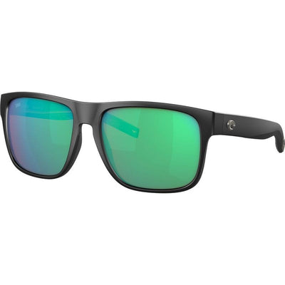 Spearo XL, Matte Black/Green Mirror 580g Polarised Glass Lenses