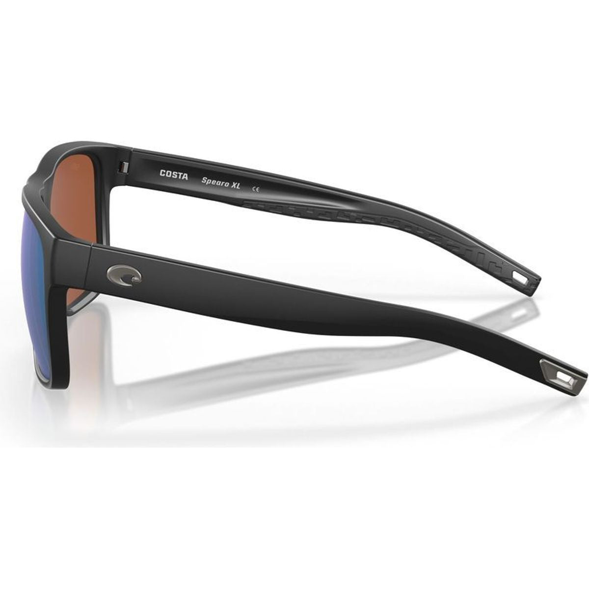 Spearo XL, Matte Black/Green Mirror 580g Polarised Glass Lenses