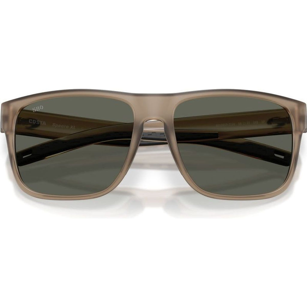 Spearo XL, Matte Brown Smoke/Grey 580g Polarised Glass Lenses